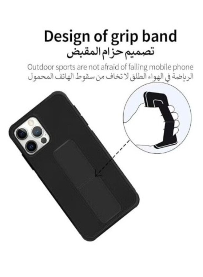 Stand Case with Magnet Kickstand Holder Hand Grip Magnetic Car Mount Anti Scratch Shockproof Cover Case for Apple iPhone 16 Pro Max - Image 2