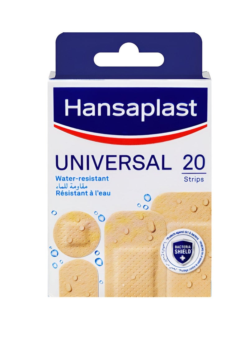 Hansaplast Universal Water Resistant 20 Strips - Image 1