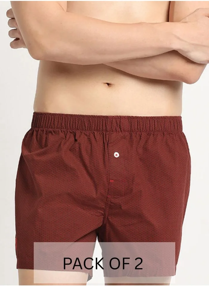 THE BEAR HOUSE Mens Cotton Boxers Multipack Soft Breathable Underwear for Men Loose Fit Comfortable Boxer Shorts for Daily Wear Size-S-XL (Kexfe)