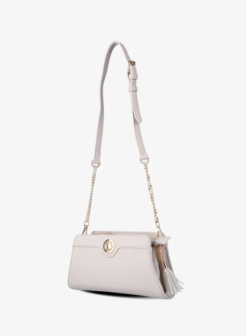 U.S. Polo Assn. STONE U.S. Polo Assn. Women's Crossbody Bag, Ladies Shoulder Bag Handbag for Ladies Travel Bag for Girls Stone for Women | Best Price UAE