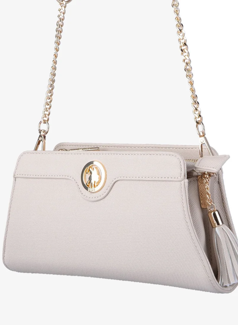 U.S. Polo Assn. STONE U.S. Polo Assn. Women's Crossbody Bag, Ladies Shoulder Bag Handbag for Ladies Travel Bag for Girls Stone for Women | Best Price UAE