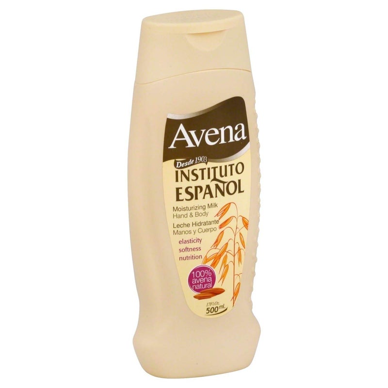 Avena Moisturizing Milk Hand Body Lotion 17 oz Pack of 3