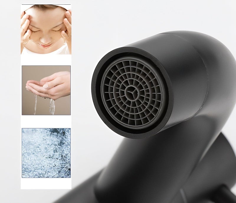 Carnival SS-304 Basin Pillar Cock Tap Faucet for Wash Basin | 8" inch Cold Water Wash Basin Pillar Tap with Black Matte Finish for Bathroom,Washbasin | Table Mount/Deck Mount Installation Type - Image 2