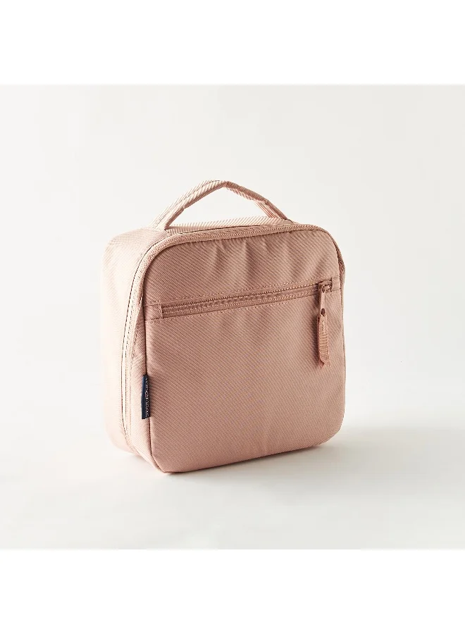 JANSPORT Lunch Break - Lunch/Cooler Bag-Misty Rose-Zipper (100% Polyester) Red \ 22X23.5X8