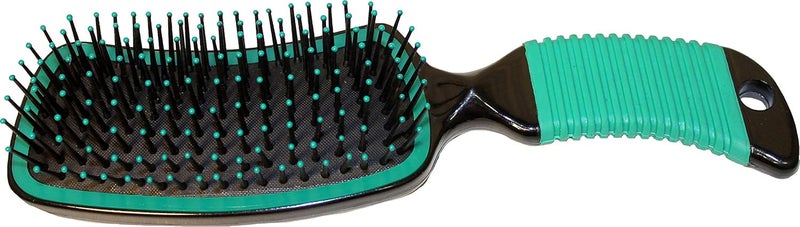 Trading Corporation Curved Mane and Tail Brush Green