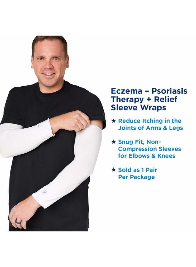 Soothems Eczema & Psoriasis Itch Relief - Arm & Leg Sleeve - Moderate & Severe Sensitive Skin Treatment - Wet Wrap Bandage - Size 9 Fits Bicep or Thigh < 18" in Circumference - Image 2