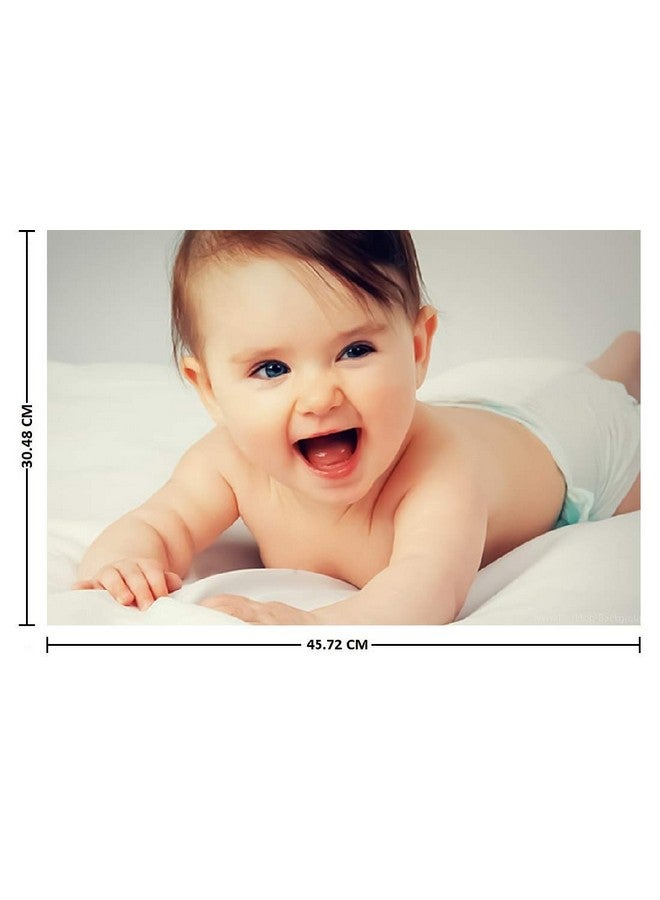 KARTMEN 300GSM Thick Paper, Gloss Laminated HD Smiling Cute Baby Combo Posters for Pregnant Women - Set of 20 (12x18-Inches, Multicolour) - Image 2