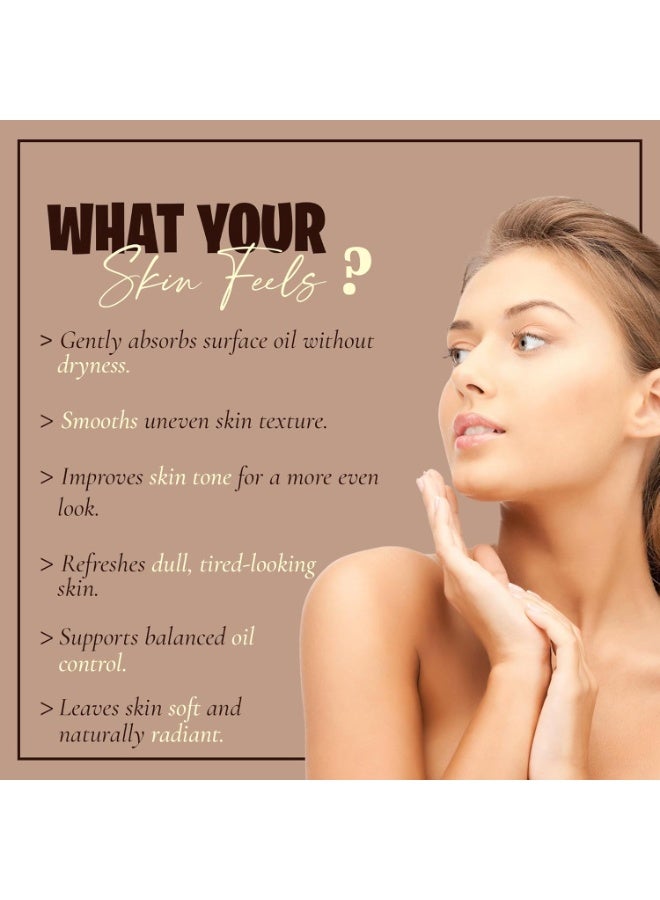 Mi Nature 100% Pure Moroccan Red Clay 227g(8oz) | Hair & Body Care Powder |Traditional Rhassoul Clay |Deep Pore Cleansing Mask for All Skin Types - Image 4
