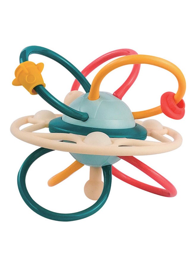 Moon Spinny Rattle And Teether Activity Ball Baby Toys Shake Sensory Birthday Gifts For Babies Boy Girl - 6M Plus - Image 1