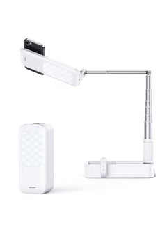 Selfie Ring Light Portable Mini LED Desk Ringlight 3200-5500K with 1000mah Battery for Live Stream Make Up YouTube TikTok Dimmable LED Camera Ring Light for iPhone & Android Phone