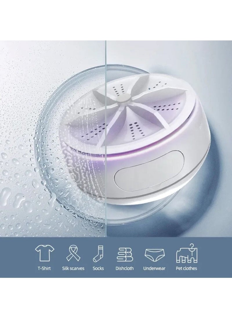 Huitich Portable Ultrasonic Washing Machine with Remote Control  - Image 2