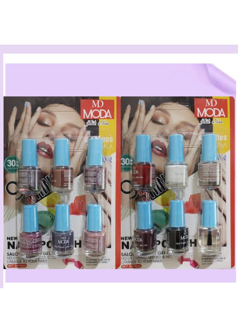 MODA NEW GEL NAIL POLISH