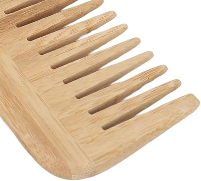 3 PCS Wide Tooth Comb Set – Handless Hair Combs for Curly, Wet & Dry Hair, Detangling & Styling Combs, Anti-Breakage and Gentle on Scalp, Lightweight & Durable - Image 3