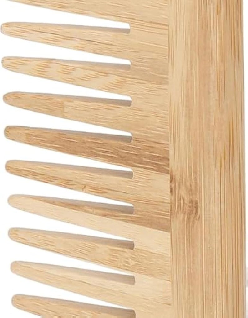 3 PCS Wide Tooth Comb Set – Handless Hair Combs for Curly, Wet & Dry Hair, Detangling & Styling Combs, Anti-Breakage and Gentle on Scalp, Lightweight & Durable - Image 4
