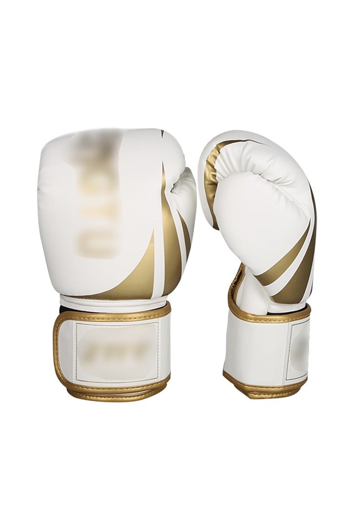 DUNISO Adult Boxing Gloves,Boxing Training Gloves,Professional Shockproof Leather Training Gloves，for Boxing Kickboxing Mixed Martial Arts Muay Thai MMA Heavy Bag Training，10oz - Image 1