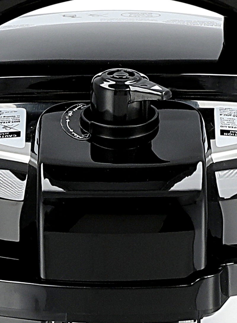 ألبرتو قدر ضغط كهربائي 1600 واط 12 لتر فضي وأسود - Image 4