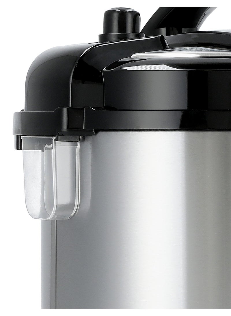 ألبرتو قدر ضغط كهربائي 1600 واط 12 لتر فضي وأسود - Image 5