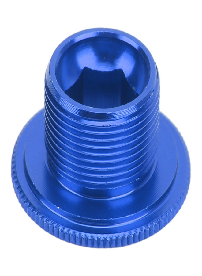 إنلي برغي ذراع كرنك الدراجة من سبائك الألومنيوم M18، برغي تثبيت كرنك، مسمار ذراع مجموعة كرنك الدراجة M18 أزرق - Image 3