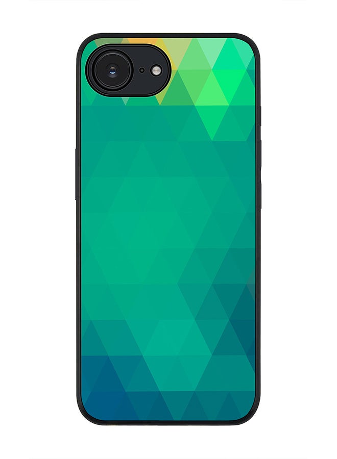 Stylizedd For Apple iPhone 16e Case,Slim fit Camera Protection, Shockproof Thin Phone cover  - Emerald Prism - Image 1