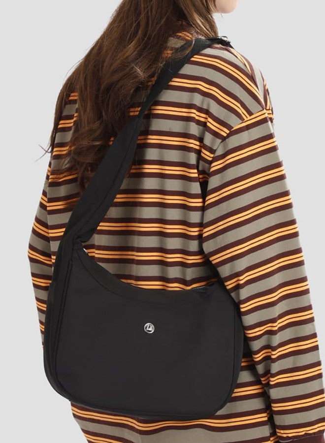 Collsants Shoulder Bag for Women Nylon Crescent Bag Shoulder Purses Women Crossbody Purse Bag - Image 2