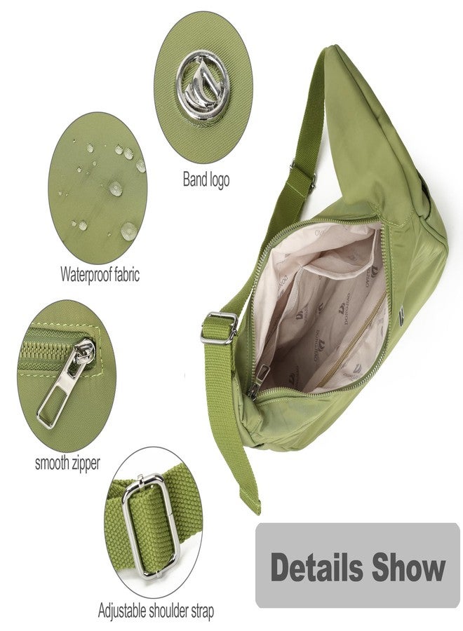 Collsants Shoulder Bag for Women Nylon Crescent Bag Shoulder Purses Women Crossbody Purse Bag - Image 5