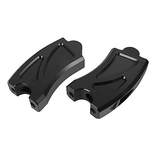 BAIONE Worldmotop Motorcycle Handlebar Risers Clamp CNC Handle Bar Mount Clamps Black Riser Inserts Replacement for Honda Rebel CMX500 CMX300 CMX 300 500 2017 2018 2019 2020 2021 2022 - Image 2