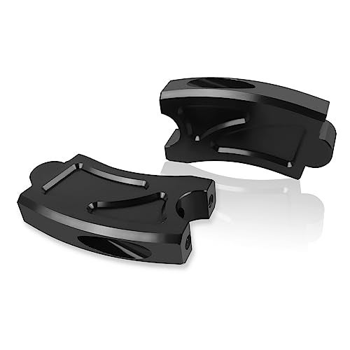 BAIONE Worldmotop Motorcycle Handlebar Risers Clamp CNC Handle Bar Mount Clamps Black Riser Inserts Replacement for Honda Rebel CMX500 CMX300 CMX 300 500 2017 2018 2019 2020 2021 2022 - Image 1