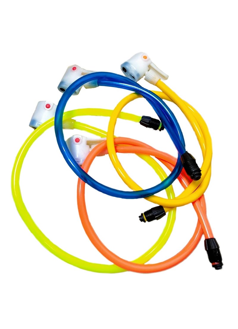 CYIDER Multifuntional Strong Material(Setof 2),Heavy Rubber,Cycle Pump Connection Pipe(Cycle Pump Accessories),Available in (AS PER Stock) (Rubber 01) - Image 1