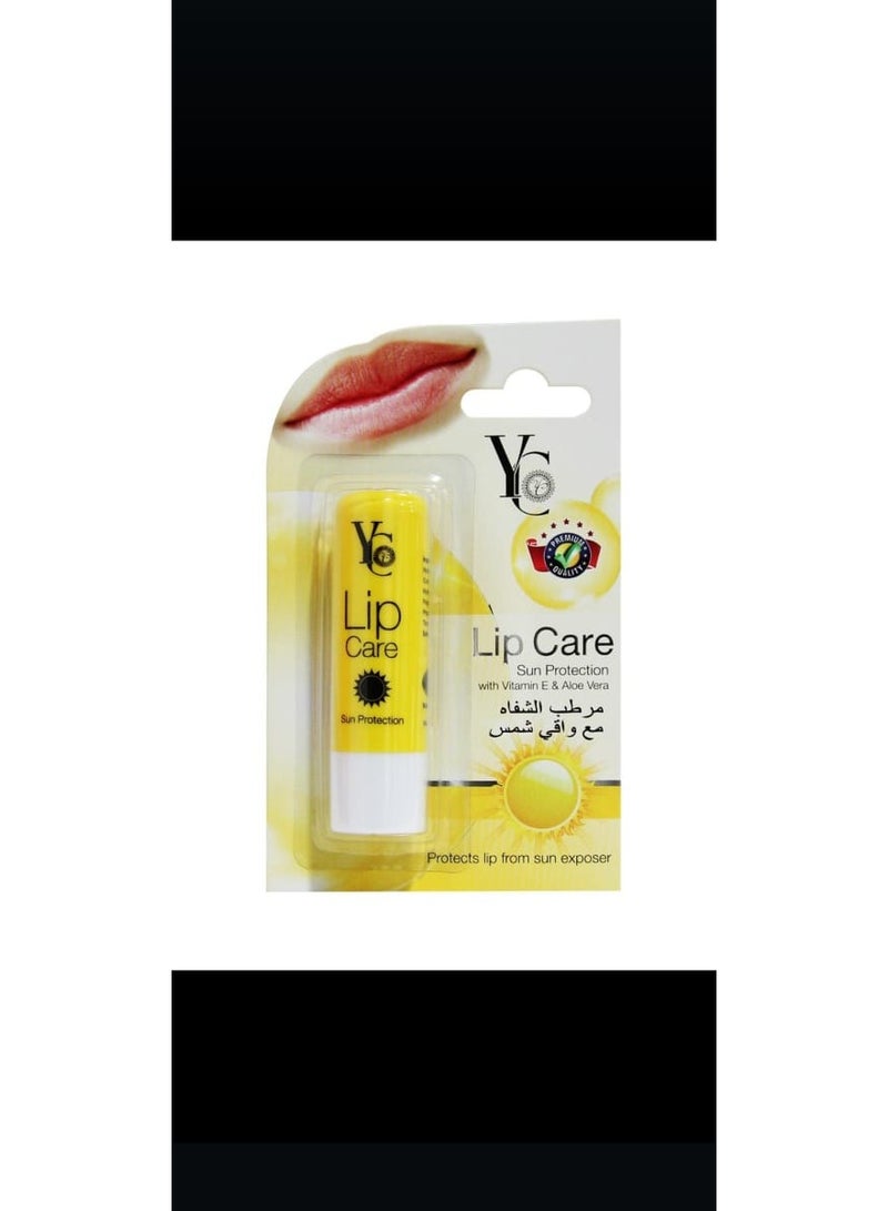 واي سي العناية بالشفاه والحماية من الشمس