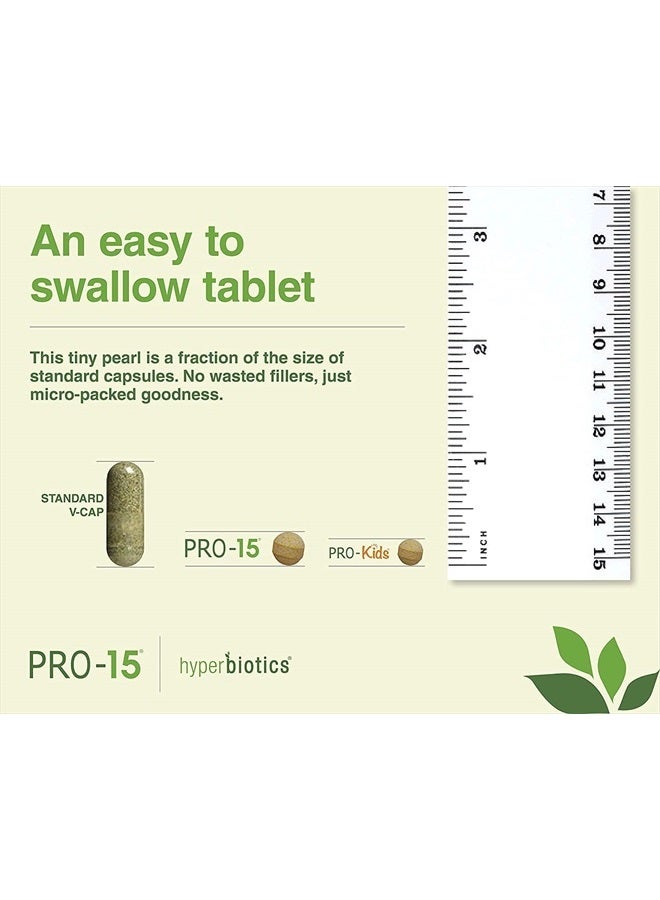 Hyperbiotics Pro 15 Vegan Probiotic Supplement | Time Release Pearls | 15 Diverse Strains | Probiotics for Women and Men | Digestive and Immune System Health | Gluten and Dairy Free | 30 Count - Image 4