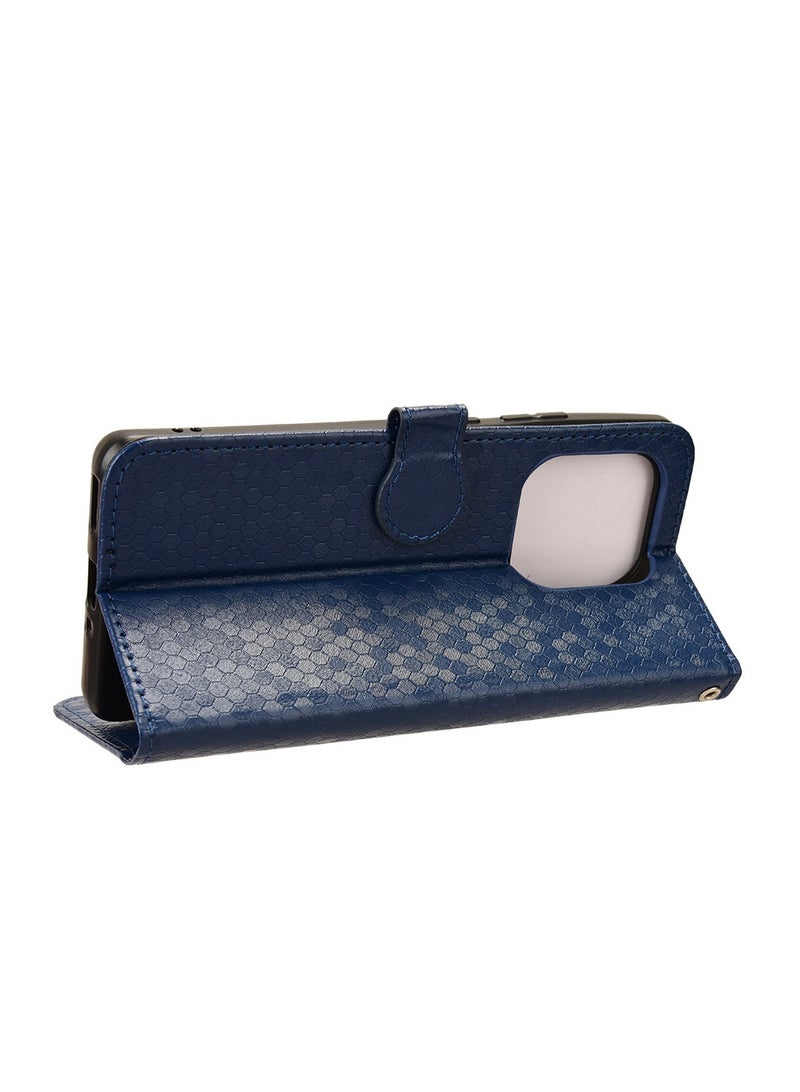 عام متوافقة مع حافظة هاتف Motorola Edge 50 Ultra بنقشة النقاط، حافظة جلدية قابلة للطي متوافقة مع Motorola Edge 50 Ultra - Image 2