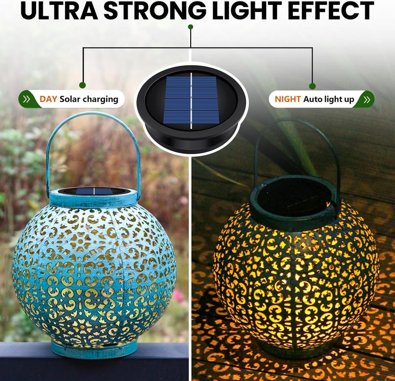 Misawce 8 Pack Solar Light Replacement Tops(3.23 Inch Top, 2.83 Inch Bottom), Waterproof Replacement Solar Lantern Parts for Outdoor Hanging Lanterns DIY Table Lights Garden Patio Decor - Image 5