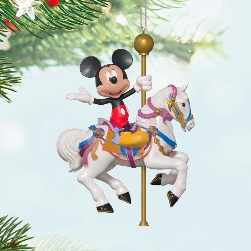Hallmark Keepsake Christmas Ornament 2025, Disneyland King Arthur Carrousel Ride Around The Kingdom, Gifts for Disney Fans - Image 3