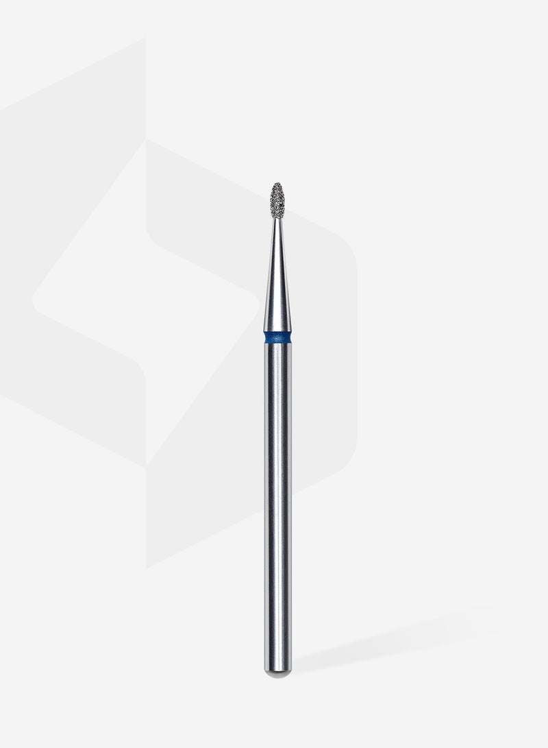 STALEKS PRO Diamond nail drill bit rounded bud red EXPERT head diameter 1,2 mm / working part 3 mm - Image 2