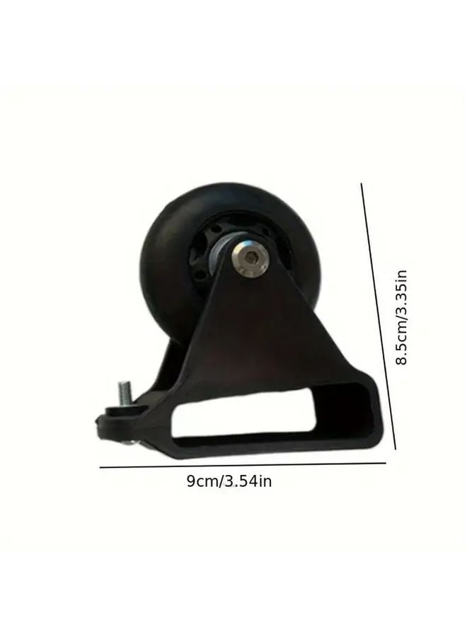 2pcs Heavy Duty Telescoping Ladder Wheels With Non Slip Caps Adjustable Height - Image 4