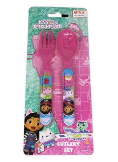 Generic Gabby’s Dollhouse PP Cutlery Set - 112-87-026  - Image 2