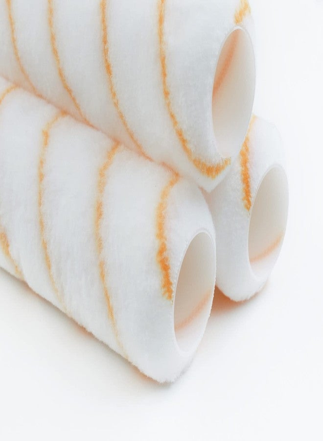 ROLLINGDOG Paint Roller Sleeves 9 Inch - 1/2 Nap Lint Free Polyester for Semi Smooth Wall Painting (Pack of 3) - Image 5