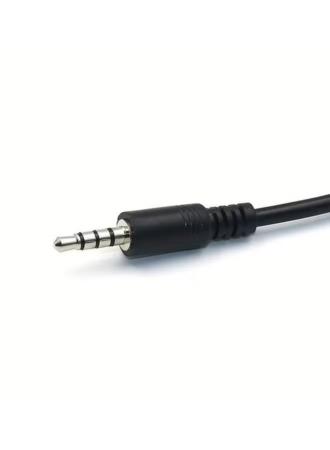 كابل محول من مقبس صوت AUX مقاس 3.5 ملم إلى منفذ USB 2.0 أنثى لمشغل MP3 في السيارة - Image 5