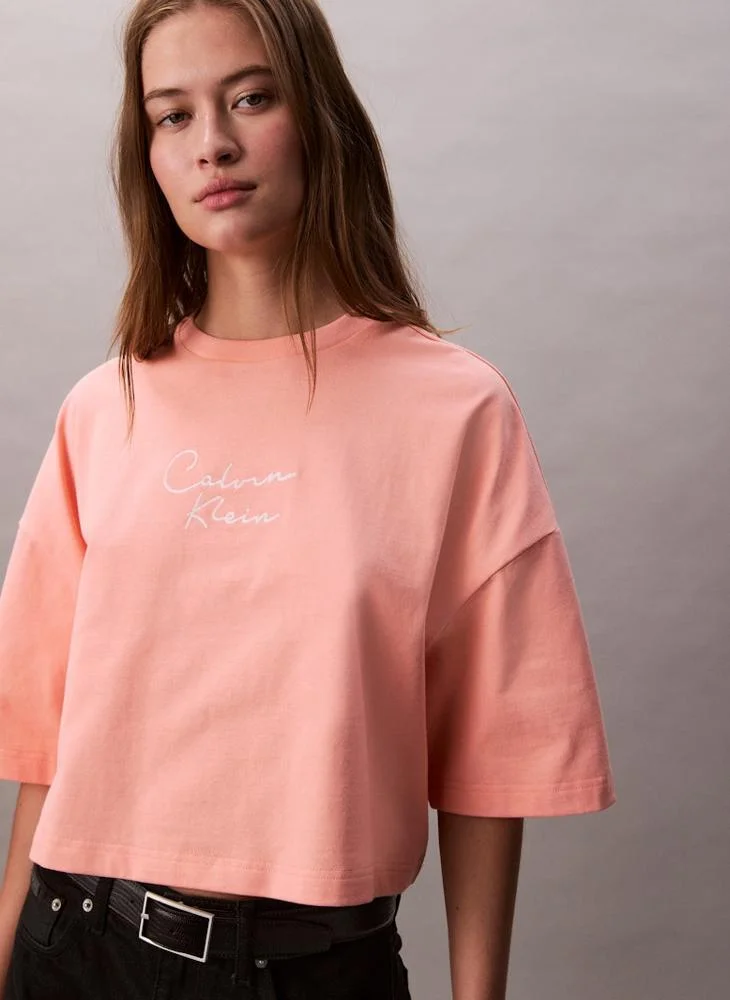 Graphic Crew Neck T-shirt