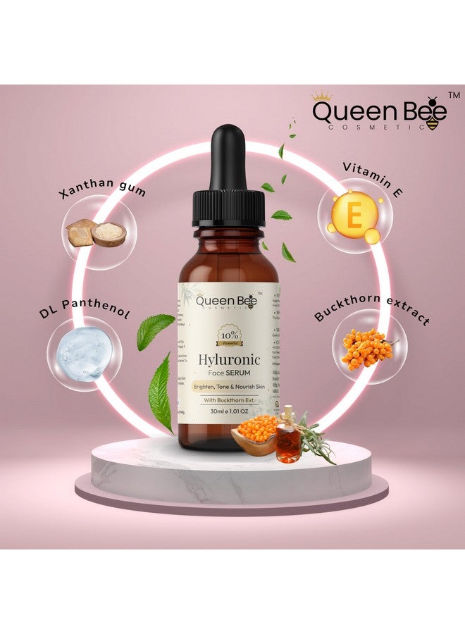 Queen Bee QueenBee Present Buckthorn Extract & Vitamin E Made Hyluronic Face Serum For All Skin Types Remove Fine Lines And Wrinkles - Image 2