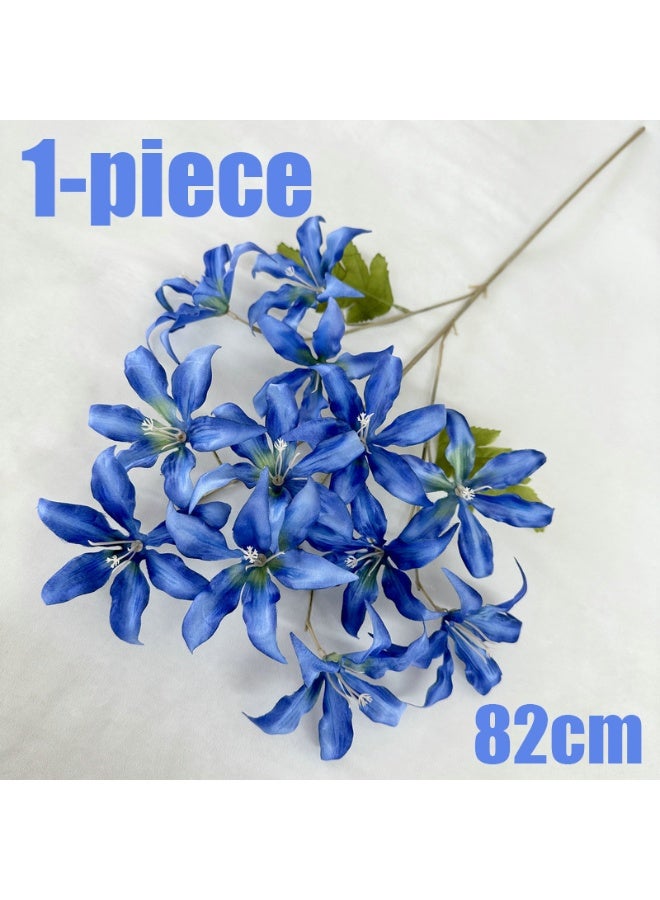 1-Piece Simulation Of Artificial Flowers, Artificial Flowers With Long Stems, Realistic Artificial Flower Arrangement, Suitable For Home, Wedding, Party Decoration, A Good Choice For Decoration.
