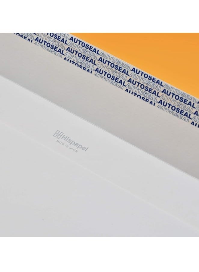 Hispapel أظرف نقدية أو أظرف ذاتية الإغلاق متعددة الأغراض 110 × 220 مم (بيضاء، 50 في العبوة) - Image 5