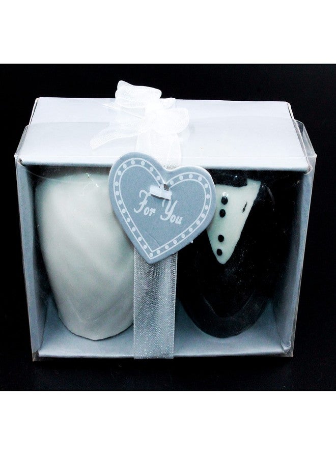 Jades : Bride & Groom Salt & Pepper Shaker Set (B - Set of 6) - Image 3