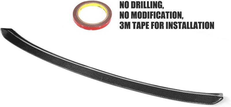 QASULER Rear Roof Spoiler for Infiniti Q50 - Image 3