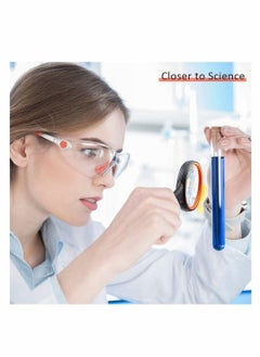 Excefore Magnifying Glass, Handheld Reading Magnifier 10X with Non-Slip Soft Rubber Handle  - Image 2