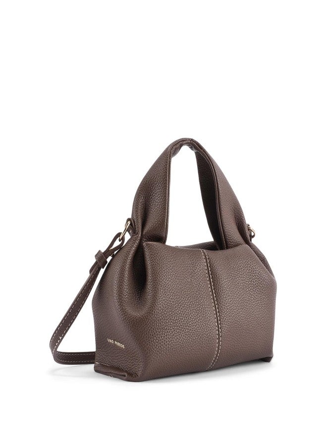 Lino Perros Voyage Stone Coffee Sling Bag - Image 2