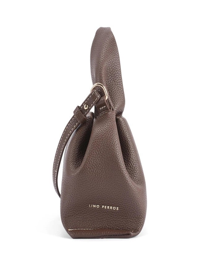 Lino Perros Voyage Stone Coffee Sling Bag - Image 3