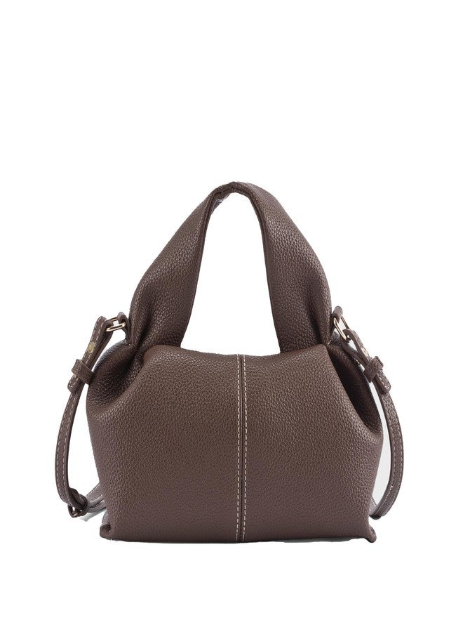 Lino Perros Voyage Stone Coffee Sling Bag - Image 1