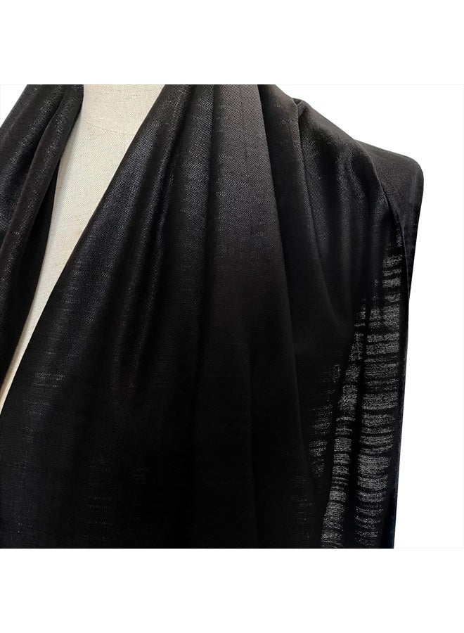 Infinity Breastfeeding Scarf & Nursing Cover & Infinity Scarf (Black)  - Image 5