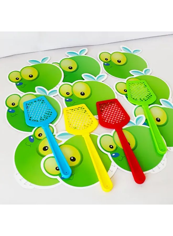 Interactive Erasable Fly Swatter Game 28 Cards 4 Swatters Classroom Fun - Image 5